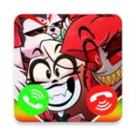 Logo of Hazbin Hotel Video Call & Wall android Application 